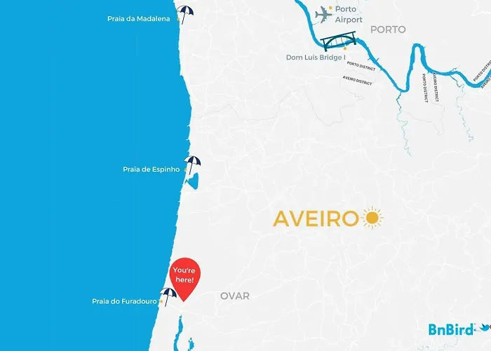 Апартаменты The Pine Flat With Pool @ Furadouro *